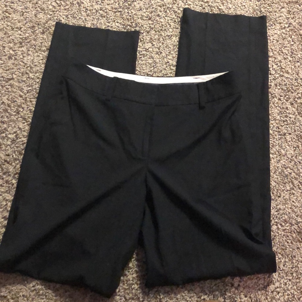 Ann Taylor black trouser pants size 6